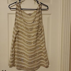 Loft tank sheer top XL